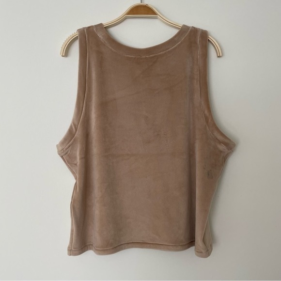 NWT Skims Velour Crew Neck Tank Honey 3XL - Picture 3 of 7